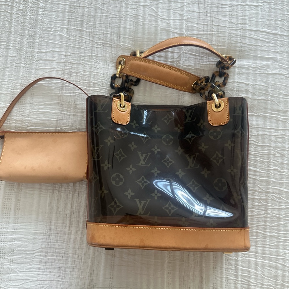 Louis Vuitton Brown and Tan Women's Bag
